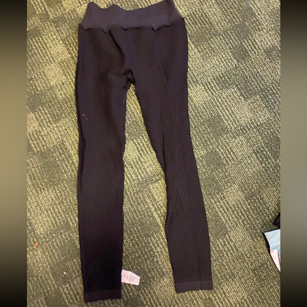 Black Ryderwear Honeycomb Leggings